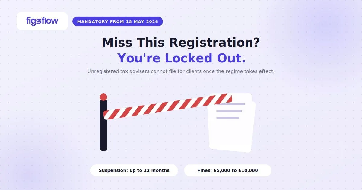 Barrier blocks unregistered tax advisers from filing, FigsFlow