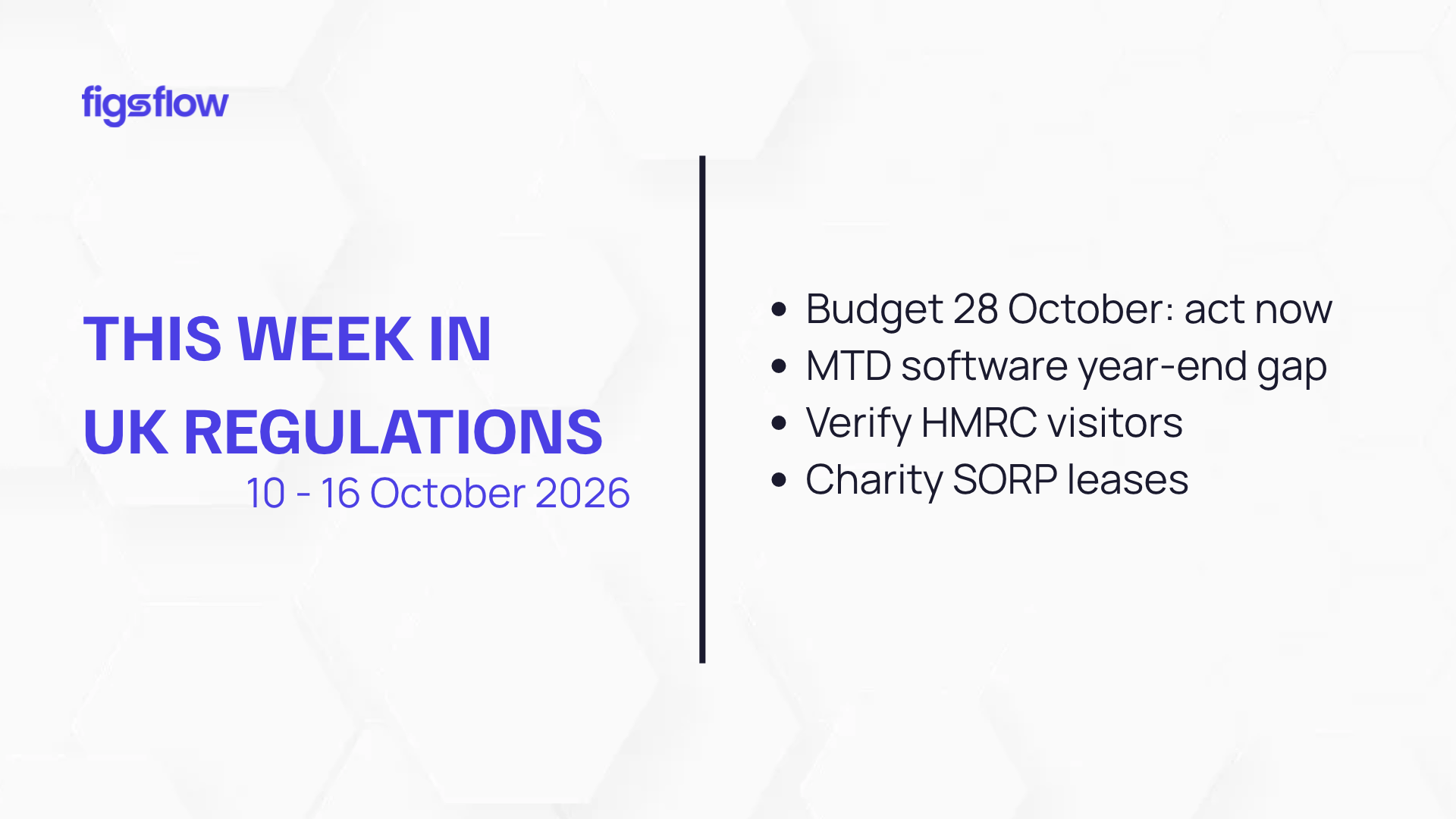 Overview of regulatory updates in the UK for the week of October 10-16, 2026.