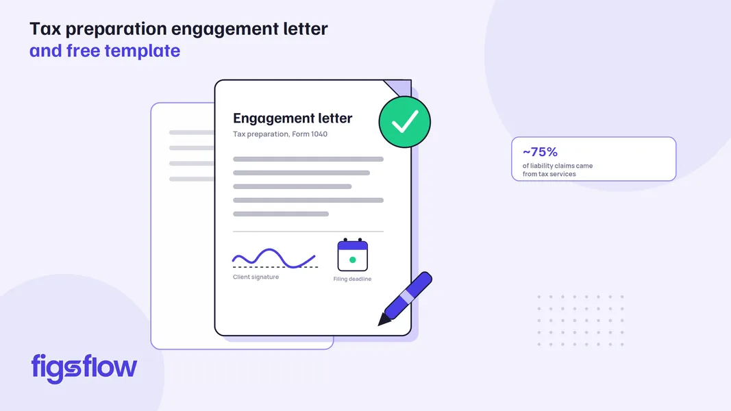An engagement letter template for tax preparation services.